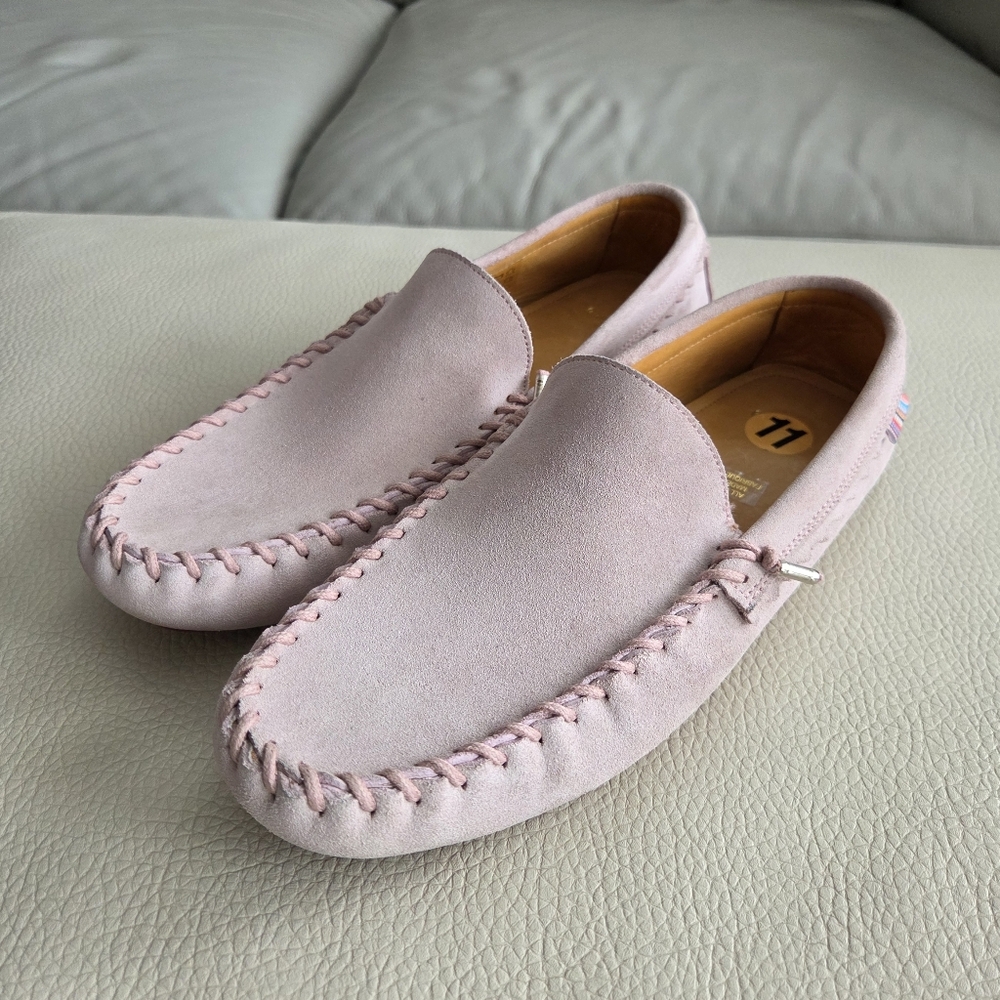 Paul Smith Women's Dustin Pink Driving Loafer - Made In Portugal - EU 41/US 11